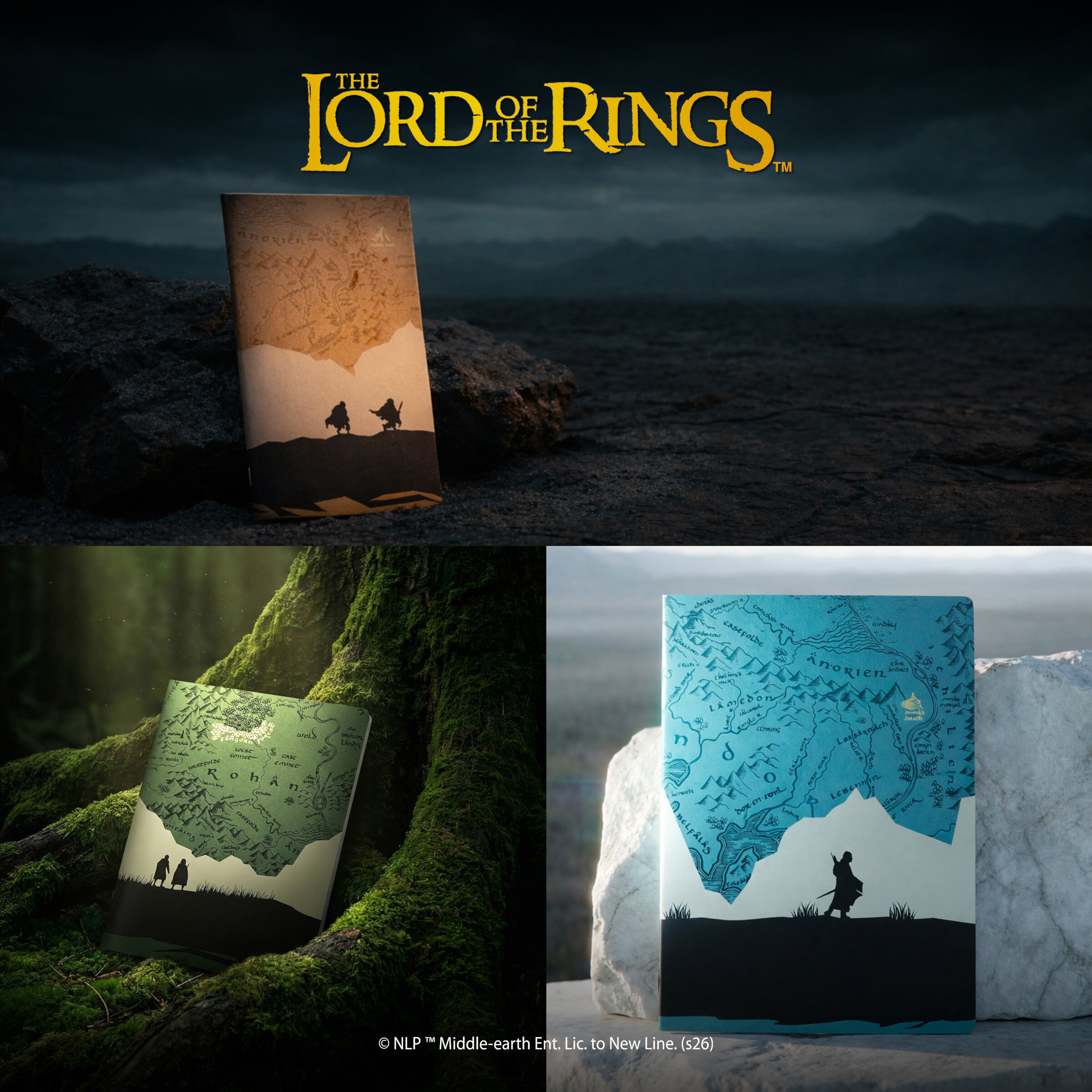 Der Herr der Ringe Cahier Notizhefte